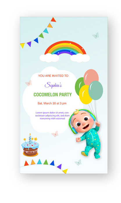 Cocomelon Birthday Bash