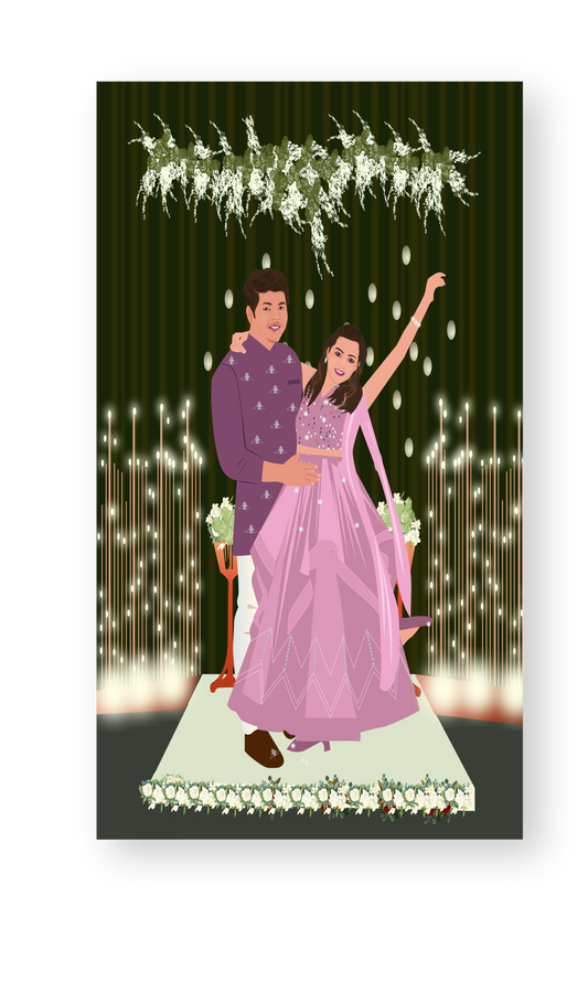 mariage-caricature-invite