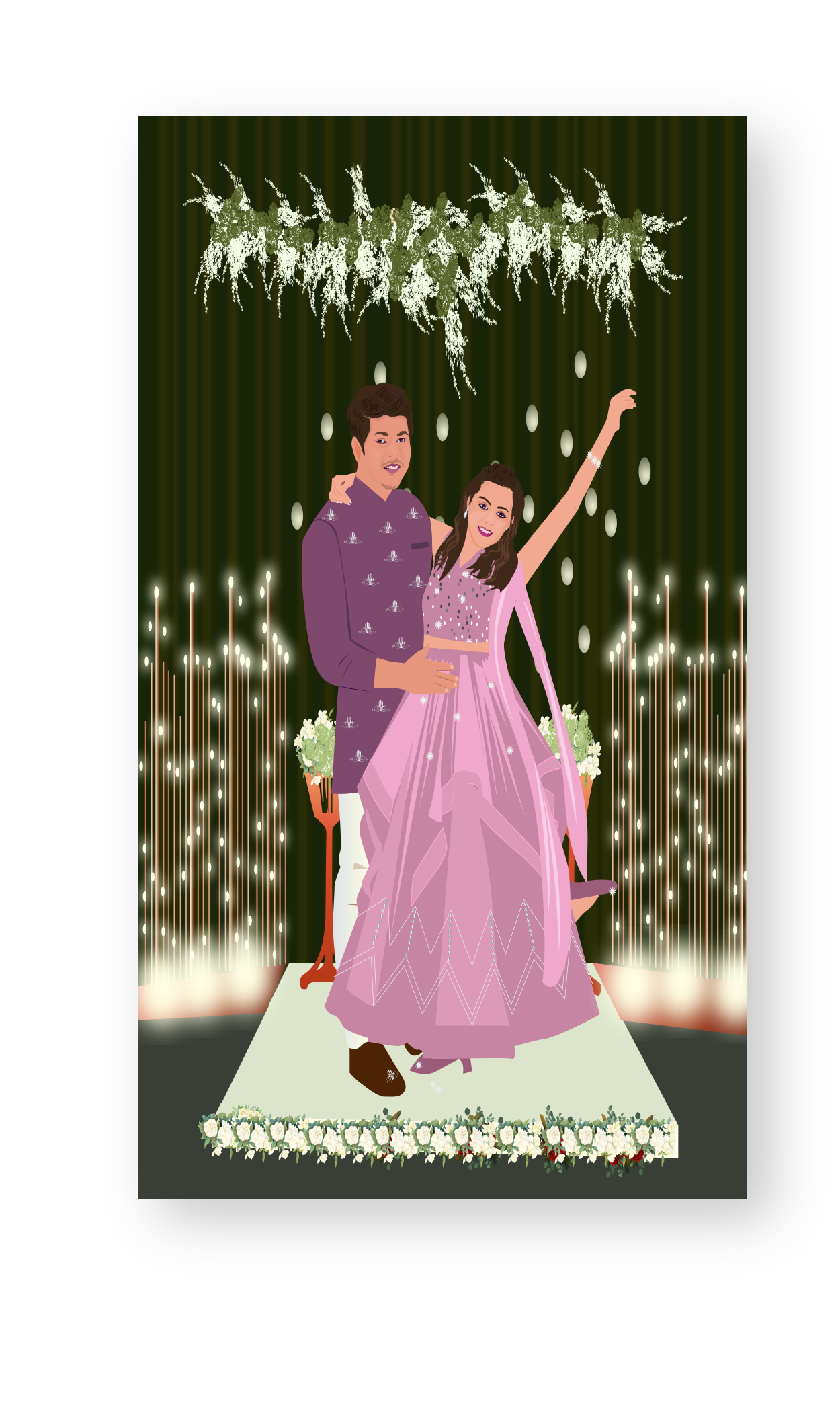 mariage-caricature-invite