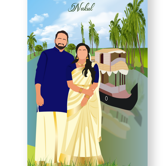 marriage-caricature-invite